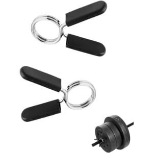 Halterstang Klemmen - Veersluitingen Gewichtheffen - Veilige Krachttraining - Duurzaam Roestvrij Staal - 30 mm - Zilver
