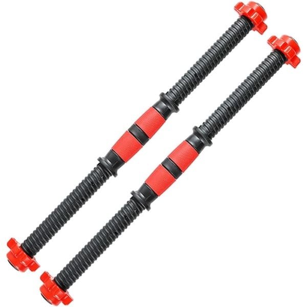 Halterstangen Set - Fitness Stangen - Krachttraining Thuis - Inclusief Spin-lock Sluitingen - 40 cm