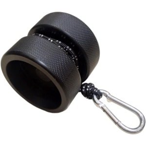 Hand Gripper - Pols Twist Ball - Krachttraining Workout - Aluminium Constructie - 10 x 9 cm - Zwart