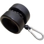 Hand Gripper Twist - Pols Trainer - Krachttraining Thuis - Aluminium Constructie - 10x9 cm - Zwart