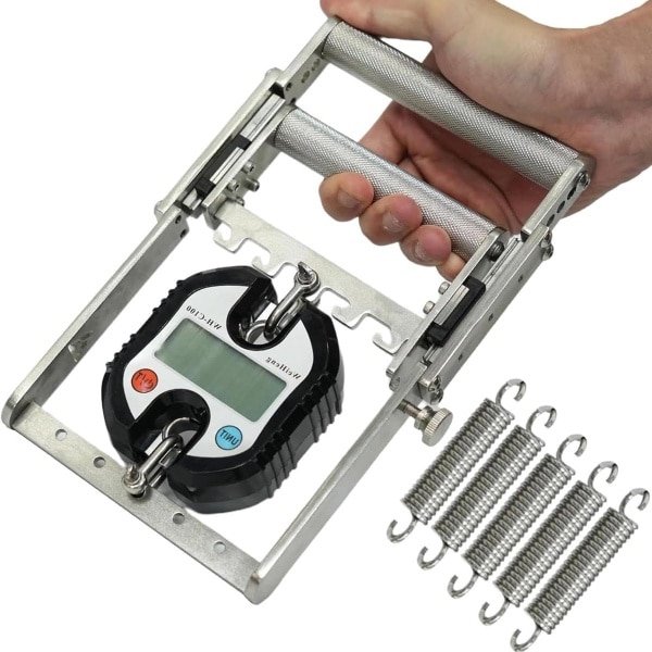 Hand Krachttrainer - Grip Sterkte Meter - Spieropbouw Pols - Instelbaar 5 Niveaus - Max 150 kg