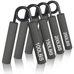 Hand Trainer en Grip Versterker - 4 of 6 Pack voor Krachttraining en Stressverlichting