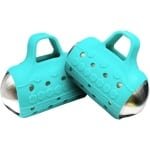 Handgewichten Set - Fitness Hantels - Kracht Cardio - Antislip Siliconen Grip - 14 kg Paar - Lichtblauw