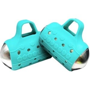 Handgewichten Set - Fitness Hantels - Kracht Cardio - Antislip Siliconen Grip - 14 kg Paar - Lichtblauw