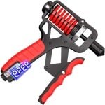 Handgreep Trainer - Onderarm Griptrainer - Krachttraining Handen - Instelbare Weerstand - 5-165 kg - Rood