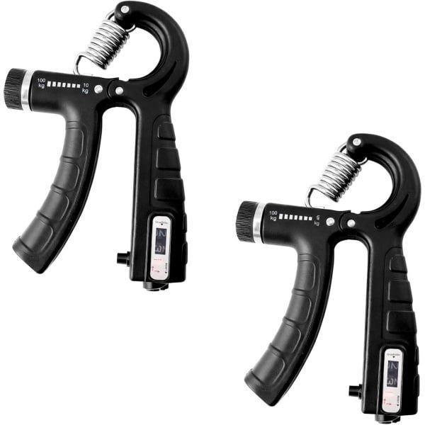 Handgreep Trainer - Onderarmtrainer - Greepkracht Trainer - Met Ergonomisch en Antislip Ontwerp - Verstelbare Weerstand 10-100 kg - Geschikt voor Onderarm Krachttraining