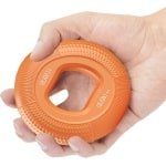 Handgreep Versterker - Onderarm Trainer - Krachttraining - Dubbele Weerstand - 78.5mm Diameter - Oranje