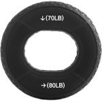 Handgreep Versterker - Onderarm Trainer - Krachttraining Handen - Dubbel Weerstandsniveau - 7.7 cm Lengte - Zwart