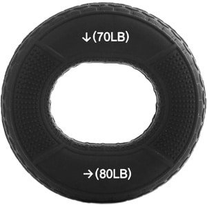 Handgreep Versterker - Onderarm Trainer - Krachttraining Handen - Dubbel Weerstandsniveau - 7.7 cm Lengte - Zwart