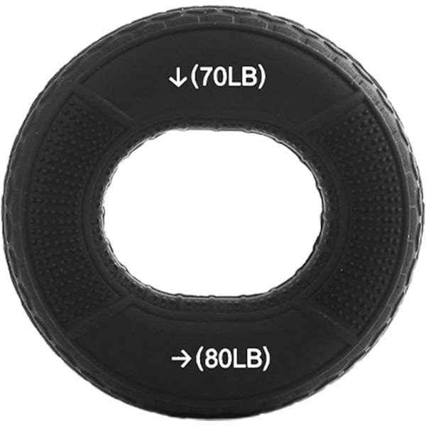 Handgreep Versterker - Onderarm Trainer - Krachttraining Handen - Dubbel Weerstandsniveau - 7.7 cm Lengte - Zwart