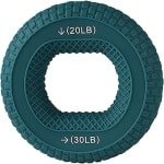 Handgreep Versterker - Vingerkracht Trainer - Krachttraining Fitness - Verstelbare Weerstand - 75 cm Diameter - Donkergroen