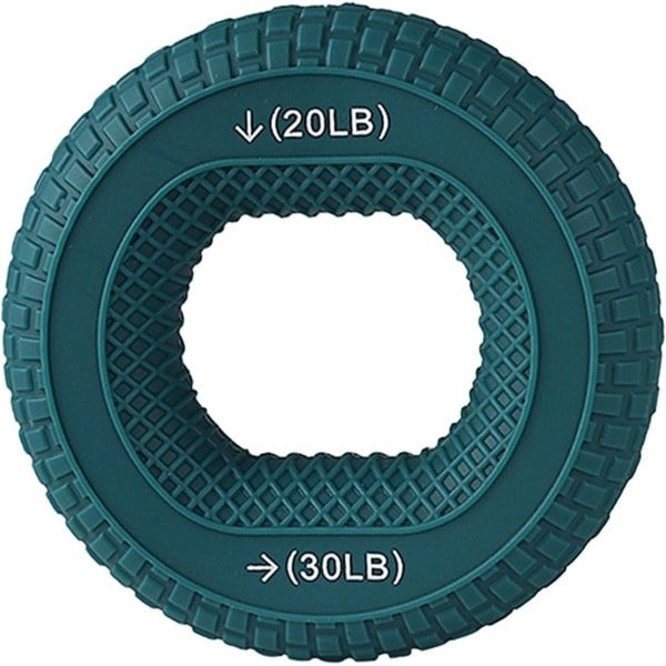 Handgreep Versterker - Vingerkracht Trainer - Krachttraining Fitness - Verstelbare Weerstand - 75 cm Diameter - Donkergroen