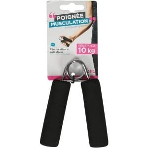 Handgreep voor spieropbouw voor armen en handen - Krachttraining en revalidatie - Weerstand 10 kg