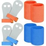 Handgrepen voor Turnen en Krachttraining - Palm Protectors en Polsbandjes Set voor Kinderen