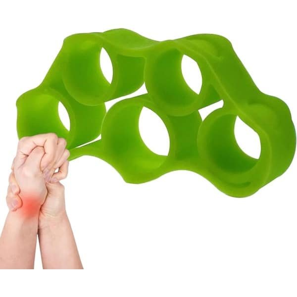 Handgrijper Versterker - Vingertrainer Gripkracht - Hand Krachttraining - Instelbare Weerstand - 7.9 x 4.3 cm - Groen