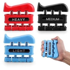 Handkrachttrainer Set van 3 - Grip Krachttraining voor Fysiotherapie en Sport