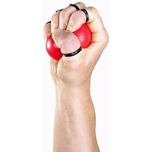 Handmaster Plus Handtrainer - Krachttraining voor Handen in Medium Weerstand - Rood