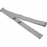 Hartslag Borstband - Sporthorloge Sensor - Cardio Training - Verstelbare Pasvorm - 32cm Lengte - Grijs