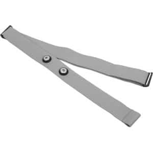Hartslag Borstband - Sporthorloge Sensor - Cardio Training - Verstelbare Pasvorm - 32cm Lengte - Grijs