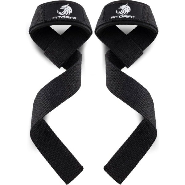 Hefbanden (gevoerd) voor krachttraining, bodybuilding, fitness - Deadliftbanden - Hefbanden - voor mannen en vrouwen