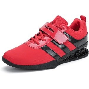 Heren Gewichthefschoenen Leer - Stevige Sportschoenen voor Squat, Crossfit en Krachttraining
