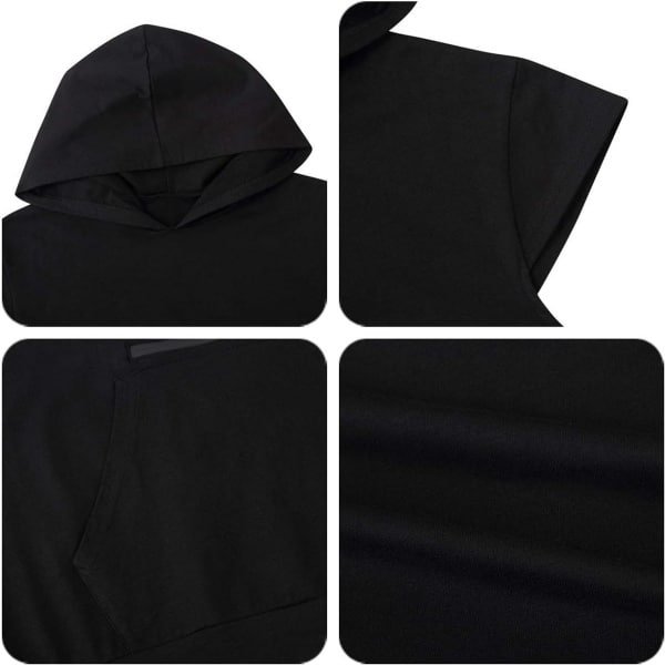 Heren Tanktop met Capuchon voor Fitness en Krachttraining