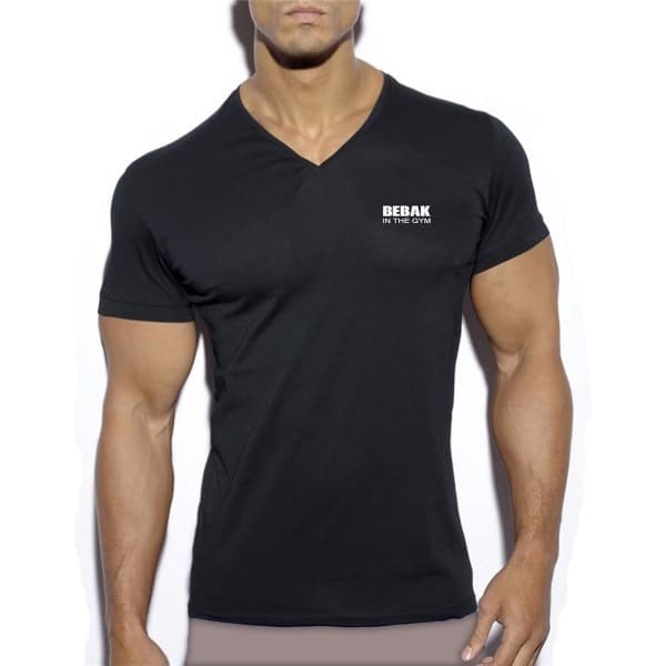 Heren Trainingsshirt V-Hals voor Fitness en Krachttraining