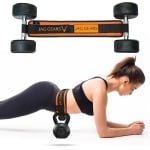 Heupriem voor Halters - Heupdrukband - Krachttraining - Antislip Vulling - Eén Maat - Oranje