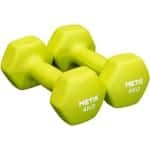 Hex Dumbbells voor Krachttraining - Ergonomisch Ontwerp en Anti-Roll Halters in Diverse Gewichten