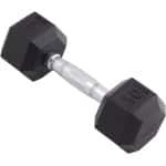Hex Halter 4,5 kg met Rubreren Coating - Duurzame Gewichten voor Krachttraining