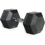 Hexagon Halters van 2,5 kg tot 35 kg - Duurzaam Rubber voor Krachttraining Thuis met Ergonomische Grip