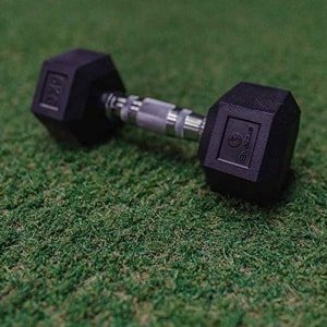 Hexagonale Dumbbell 10 kg voor Krachttraining en Fitness