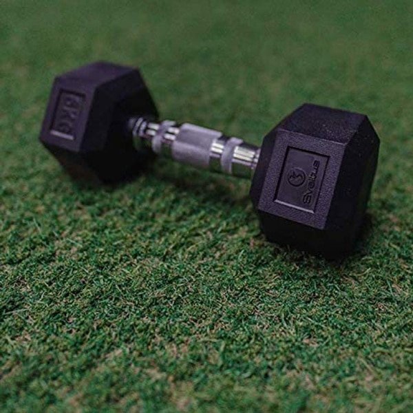 Hexagonale Dumbbell 10 kg voor Krachttraining en Fitness