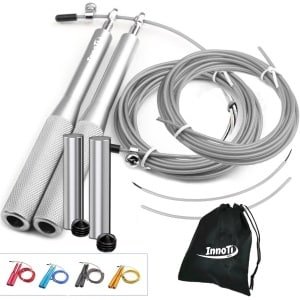 Hoge Snelheid Springtouw voor Fitness, Boksen en Crossfit - Lichtgewicht Aluminium