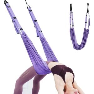 Hoge elastische weerstandbanden - elastische yoga fitness stretch band - yoga - elastische krachttraining - gymnastiekband - yoga stretchriem voor revalidatie - pilates - cheerleading - spagat - flexibiliteit en kracht