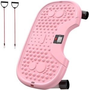 Home Fitness Stepper - Mini Trainer - Cardio Kracht - Twist Beweging - 555x305cm - Zwart