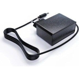Hometrainer Adapter - Voeding Oplader - Fitness Apparatuur - Extra Lange Kabel - 15x15x15mm - Zwart