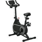 Hometrainer Fiets - Indoor Bike Cardio - Thuis Trainen - Stil Vliegwiel - 93 x 48.5 cm - Zwart