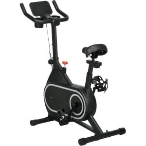 Hometrainer Fiets - Indoor Bike Cardio - Thuis Trainen - Stil Vliegwiel - 93 x 48.5 cm - Zwart