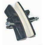 Hometrainer Remblokken - Vilt Pads - Fiets Training - Duurzaam Materiaal - 100 x 28 mm - Afgebeeld
