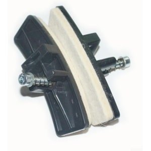 Hometrainer Remblokken - Vilt Pads - Fiets Training - Duurzaam Materiaal - 100 x 28 mm - Afgebeeld