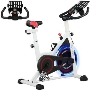 Hometrainer met LCD-Display en Verstelbare Zitting voor Thuis