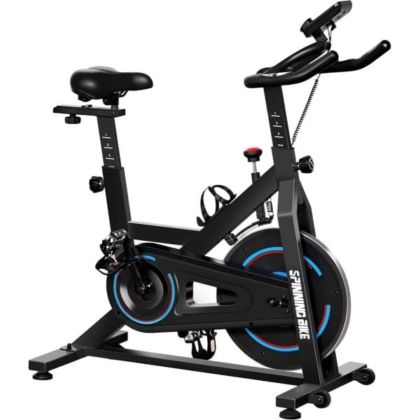 Hometrainer met Magnetische Weerstand, In Hoogte Verstelbaar tot 120 kg