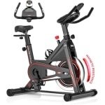 Hometrainer met magnetische weerstand en LCD-monitor voor cardiotraining