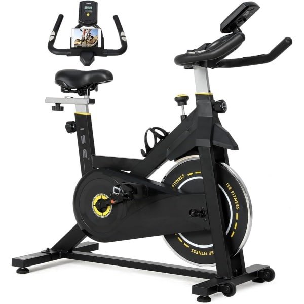 Hometrainer voor Thuis met LCD-Display en Hartslagmeter