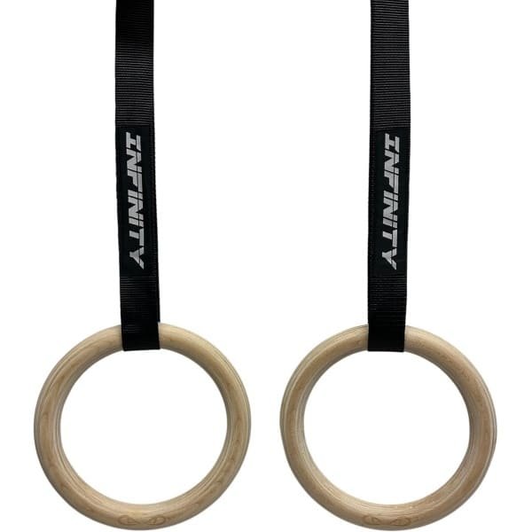 Houten Calisthenics Ringen voor Krachttraining
