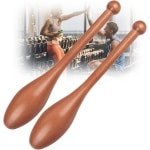 Houten Oefenknuppel Set voor Krachttraining en Revalidatie