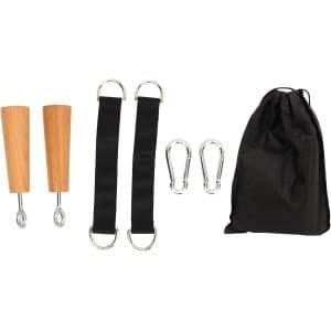 Houten Optrekgrepen - Fitness Handvatten - Krachttraining Bovenlichaam - Draagbaar En Praktisch