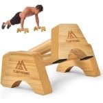 Houten Parallettes Push Up Bars voor Krachttraining en Gymnastiek