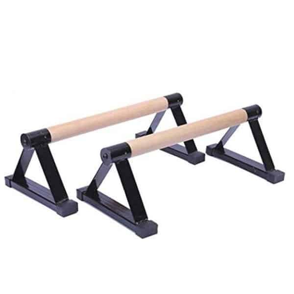 Houten Push-Up Bars voor Krachttraining - Draagbare Gym Oefenapparatuur met Antislip